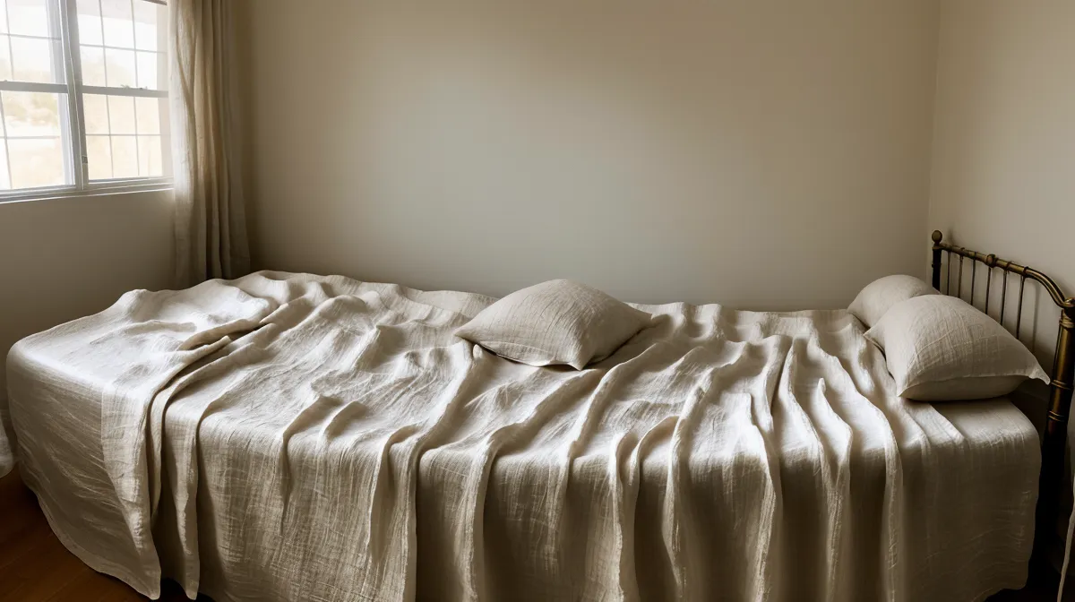 Breathable percale and linen duvet covers for hot sleepers surviving Tucson summer nights