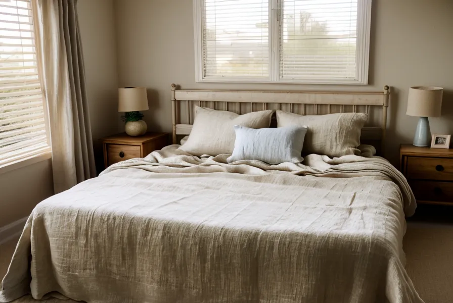 A high-quality 22 momme silk pillowcase on a cooling bed.