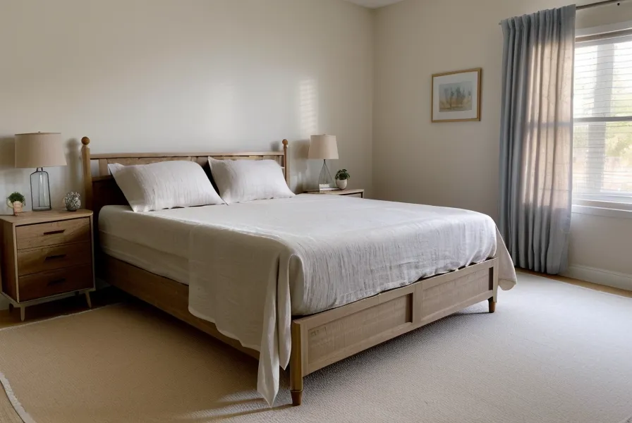 Cellular blackout shades from SelectBlinds installed in a sunny Arizona bedroom.