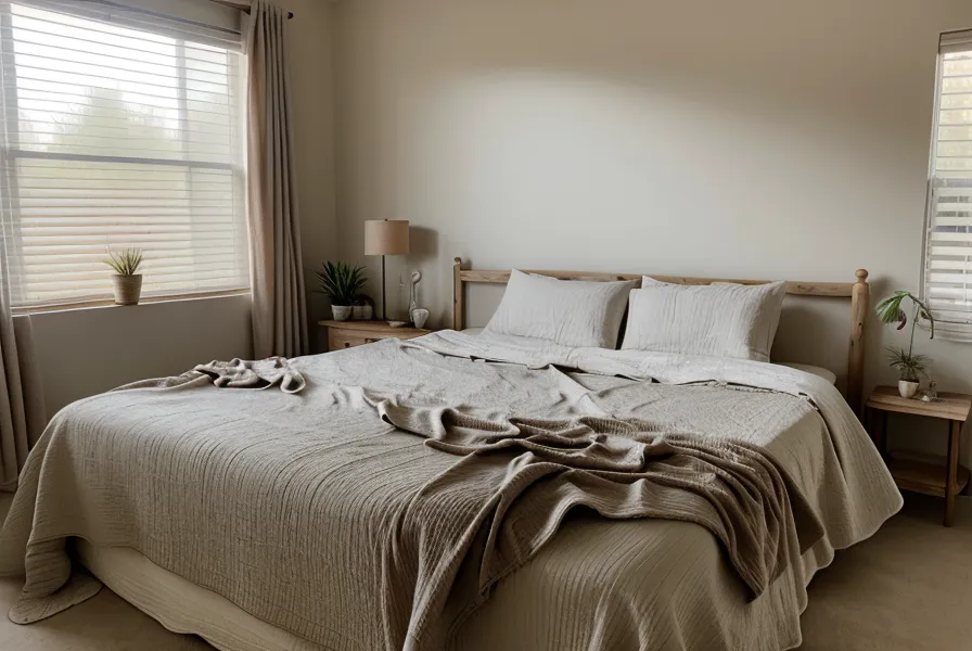 BedJet air nozzle providing airflow under bed sheets.