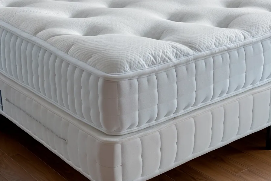 Active cooling mattress pad installed on a bed in a desert home.
