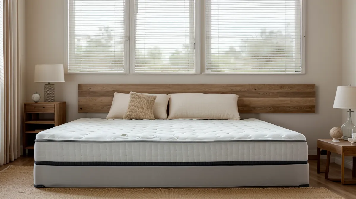 cooling mattress showroom test comparing PCM cover and gel-infused foam surface temperatures in Tucson