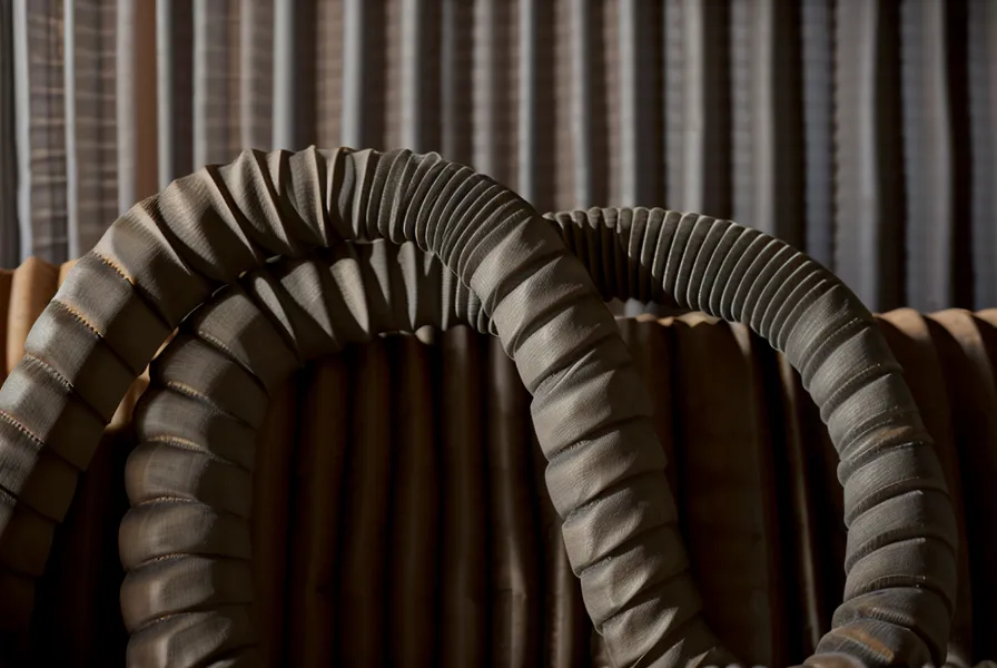 BedJet cooling system hose integrated with performance bedding for night sweats.