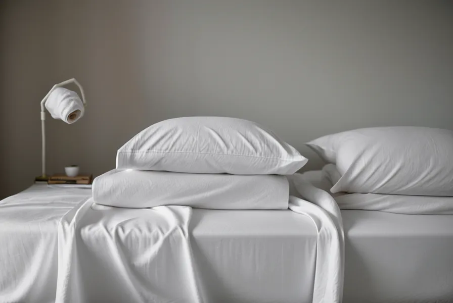 Close up of a BedJet 3 air nozzle under bed sheets